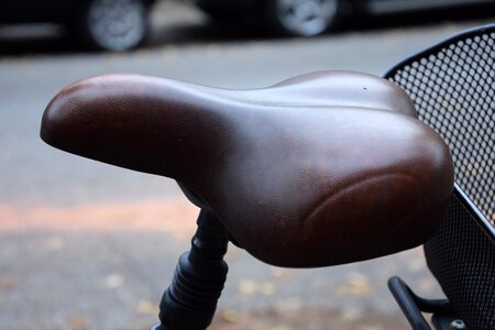 Bicycle saddle art leather cycling