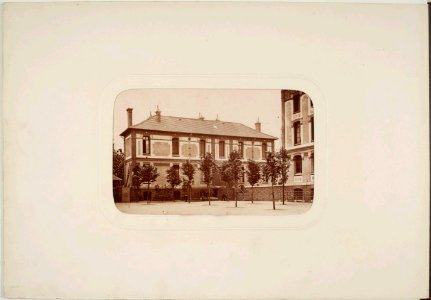 Paris, école Monge (album J David, 1890) - 8 photo