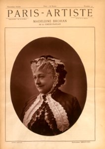 Paris-Artiste N 53 Madeleine Brohan 1885