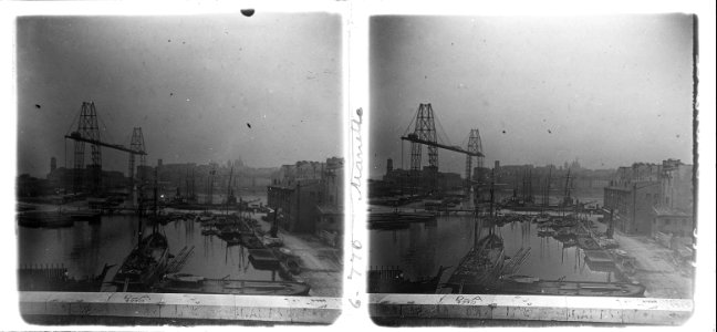 Panoràmica del port vell de Marsella