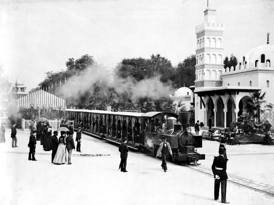 Paris Exposition train 1889