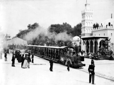 Paris Exposition train 1889