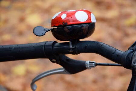 Handlebars wheel autumn
