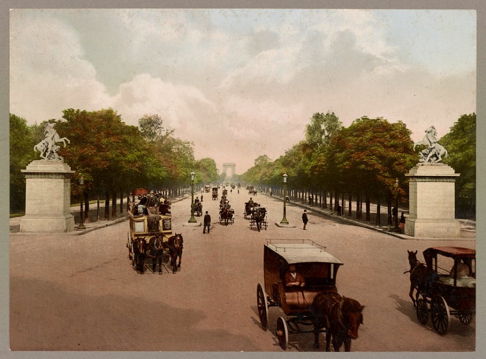 Paris. Avenue des Champs Elysées LOC ppmsca.52503