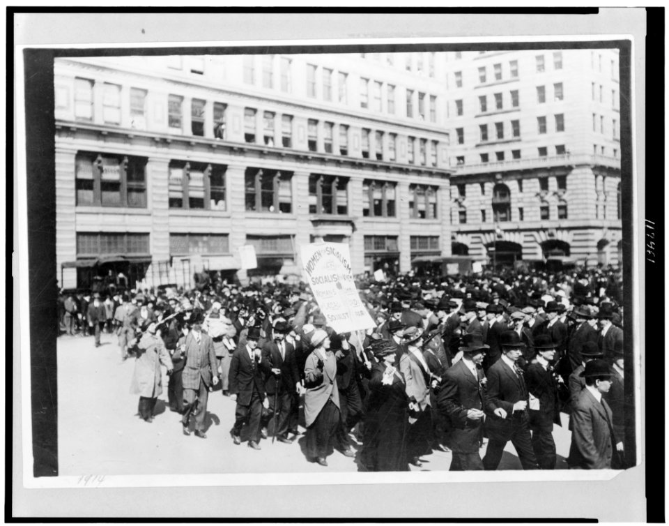 Parades - 1914, May Day parade, New York LCCN96523656