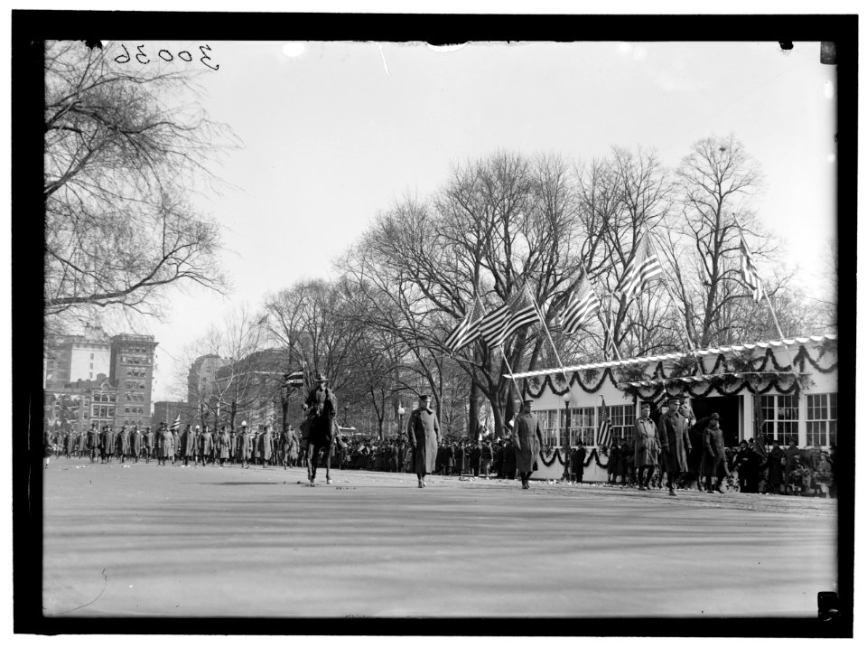 PARADES. WELCOME HOME PARADE FOR PRESIDENT WILSON LCCN2016869737