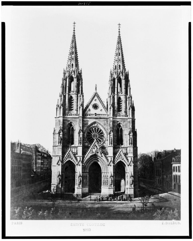 Paris. Sainte Clotilde - E. Baldus. LCCN94503996