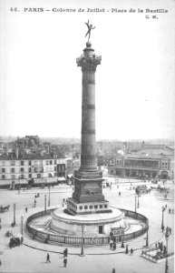Paris-colonne de Juillet-place de la Bastille-CM 45