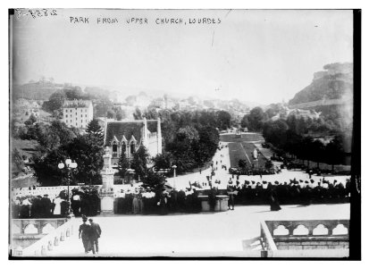 Park from Upper Church, Lourdes LCCN2014694335