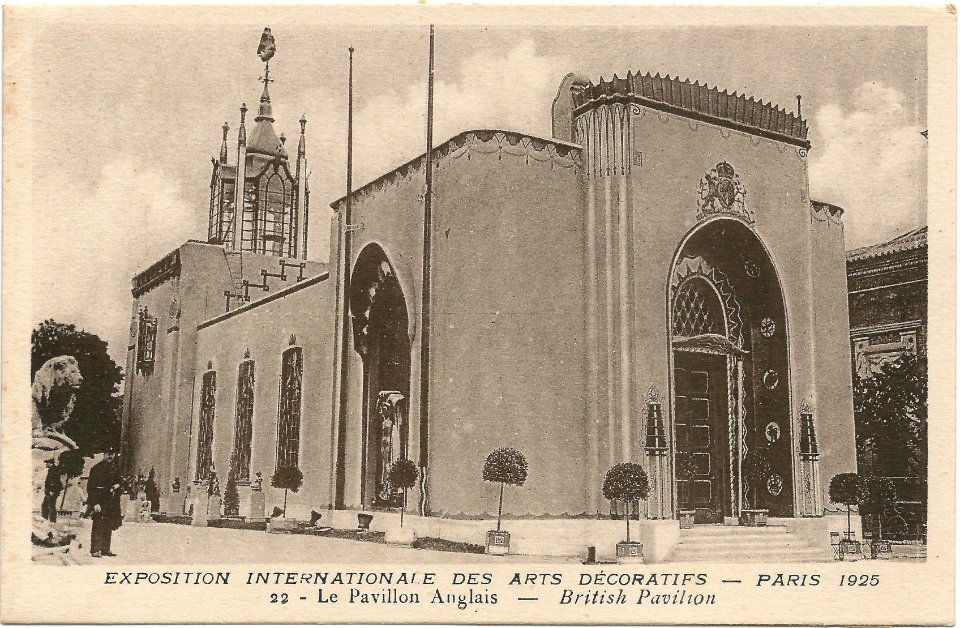Paris-FR-75-Expo 1925 Arts décoratifs-Pavillon anglais