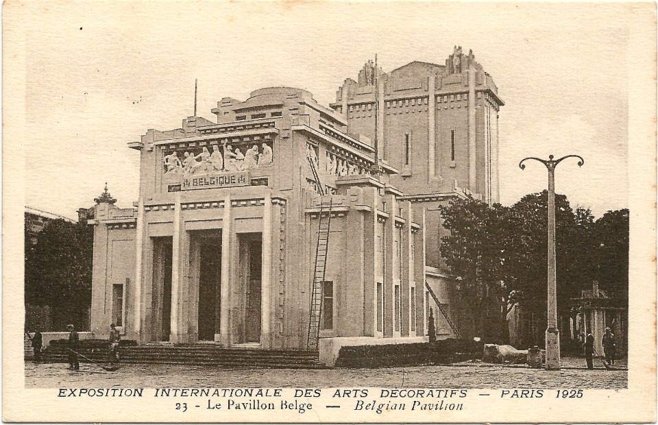 Paris-FR-75-Expo 1925 Arts décoratifs-pavillon de la Belgique