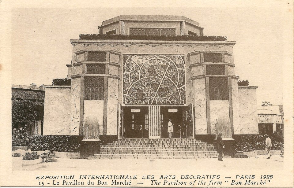 Paris-FR-75-Expo 1925 Arts décoratifs-pavillon du Bon Marché