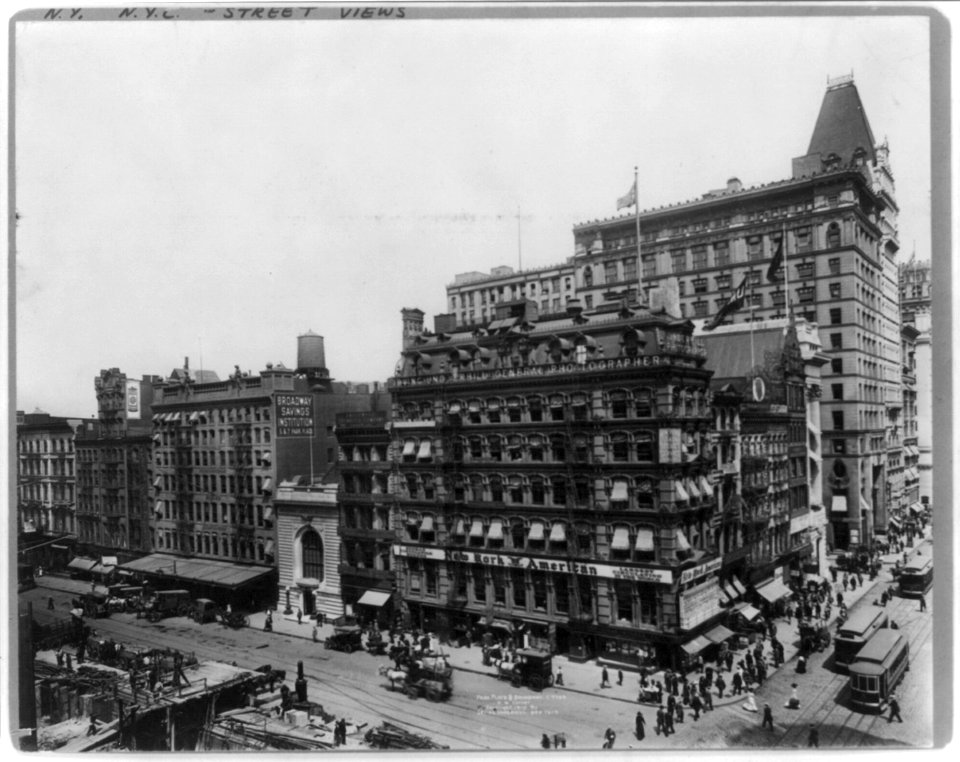 Park Place and Broadway, N.W. corner, New York City LCCN2002709402