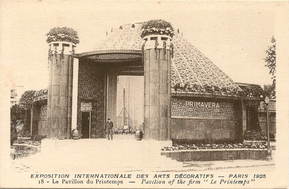 Paris-FR-75-Expo 1925 Arts décoratifs-pavillon du Printemps