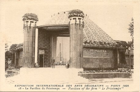 Paris-FR-75-Expo 1925 Arts décoratifs-pavillon du Printemps photo