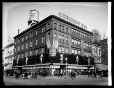 Parker & Bridget Co., (9th St. and Market Space, N.W., Washington, D.C.), front LCCN2016823889
