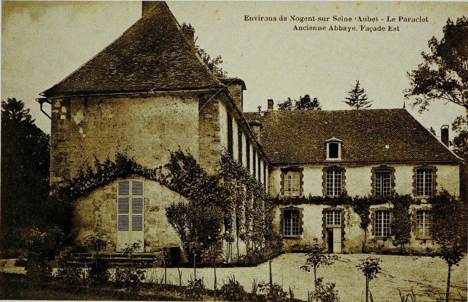Paraclet façade est abbaye 5331