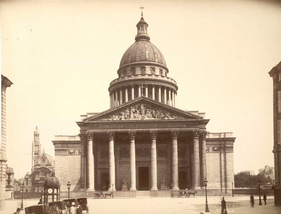 Paris. Pantheon , ca. 1865-ca. 1890
