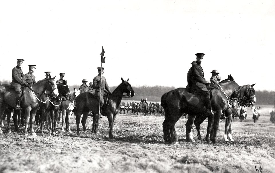 Parade der A.F.G. bei Ransbach-Baumbach 1920