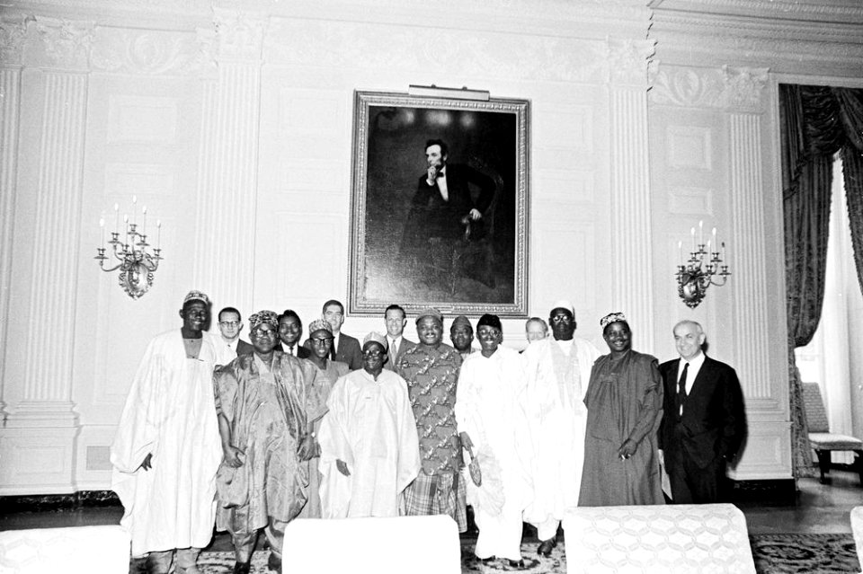 Parliamentary Delegation from Nigeria Visits White House (01)