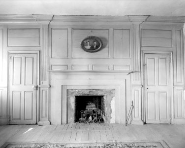 Parlor at Keeling Princess Anne County Virginia by Frances Benjamin Johnston