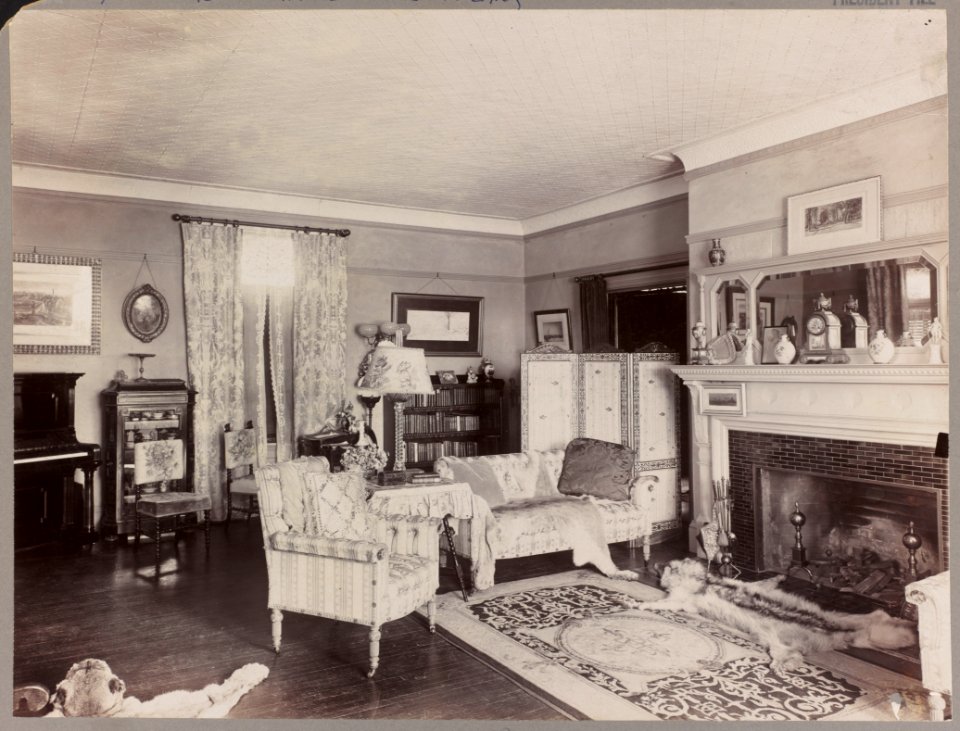 Parlor in home of Theodore Roosevelt, Washington, D.C. LCCN92520936