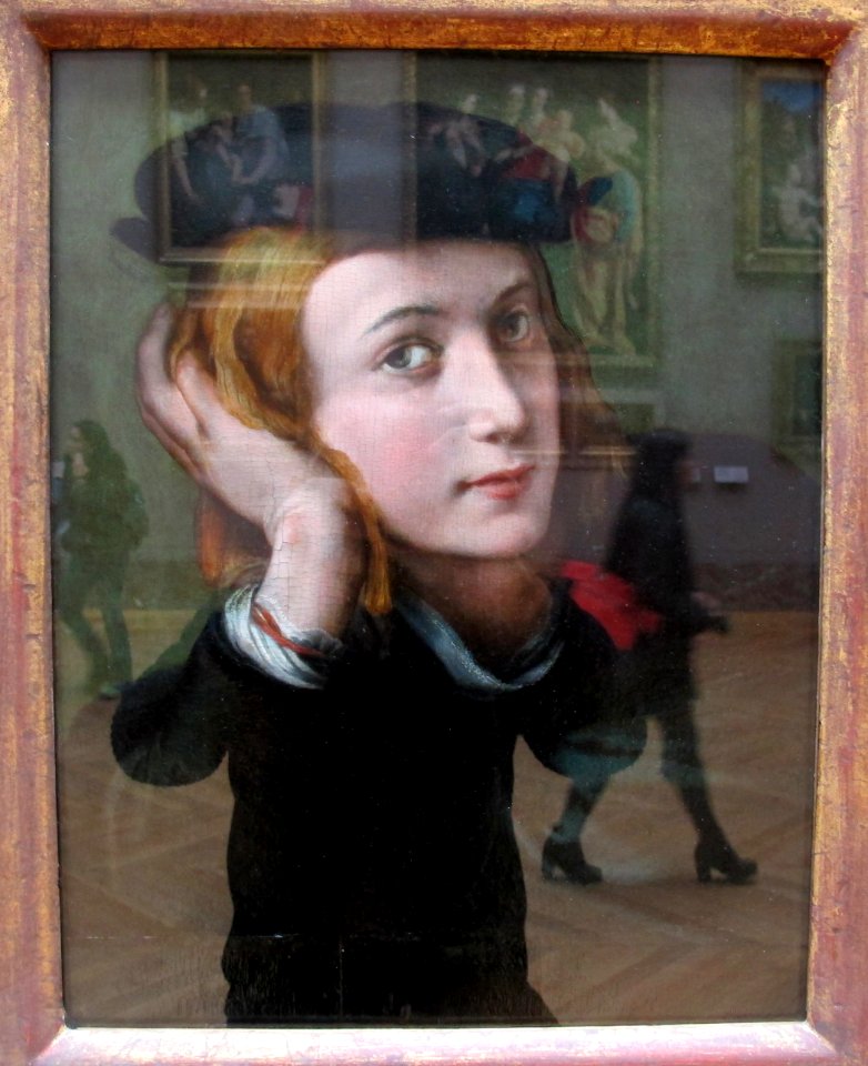 Parmigianino (attr.), rirtratto di giovane, 1524 ca.