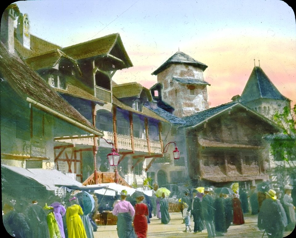 Paris Exposition painting offered by the Brooklyn Museum