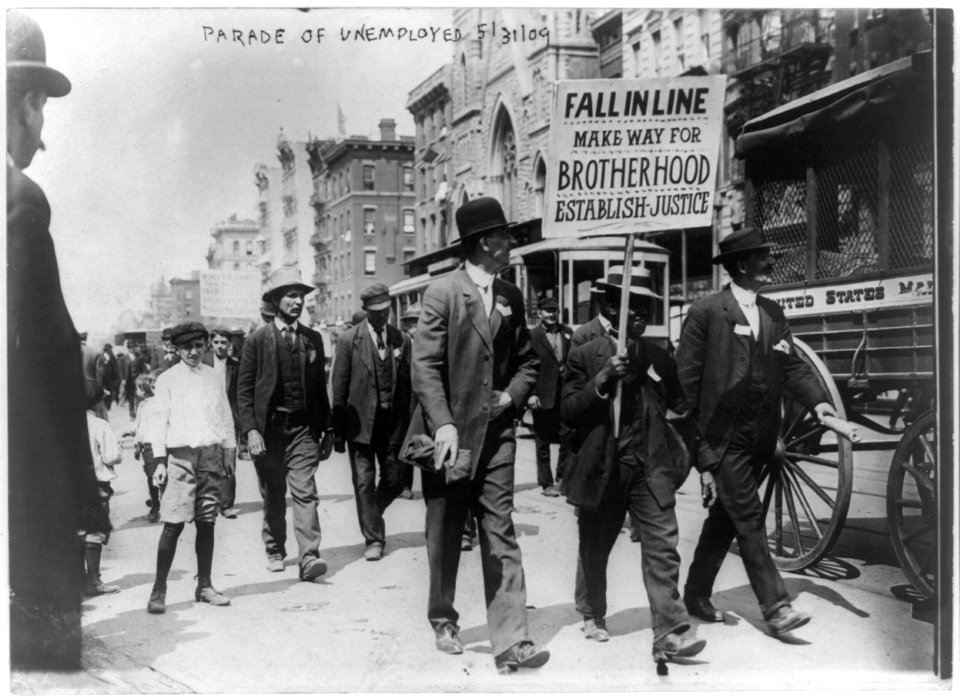 Parade of unemployed LCCN2001704465