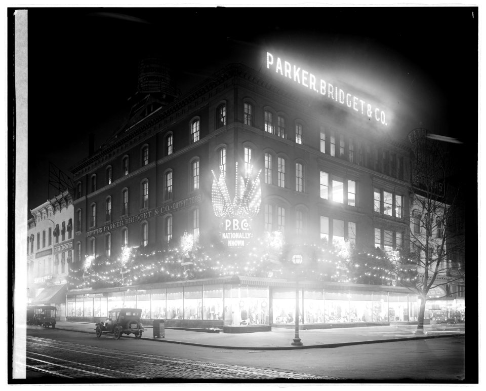 Parker & Bridget Co., (9th St. and Market Space, N.W., Washington, D.C.) LCCN2016823886