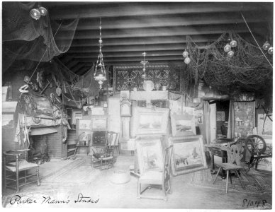 Parker Mann's studio LCCN2001704037