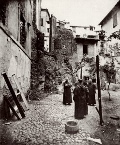 Parker, John Henry - Die antiken Säulen im Hof des Convento dei Somaschi (Zeno Fotografie)