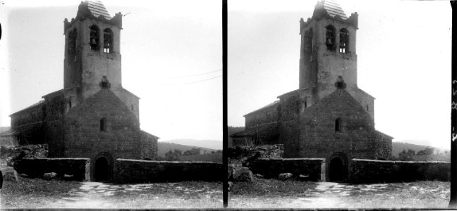 Part frontal de Sant Llorenç d'Adri