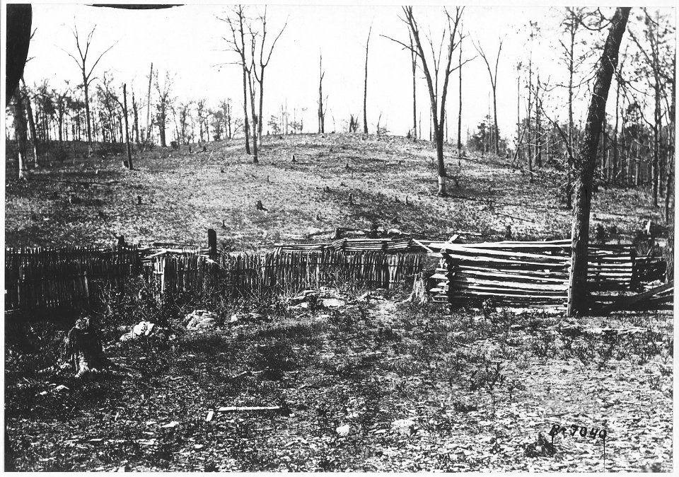 Part of Chickamauga Battlefield, sec. I (Collection of Capt. W.C. Margedant. Ch(ief) of Top. Engrs. under Gen.... - NARA - 530464