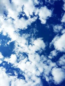 Cloudy blue weather