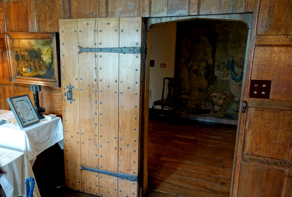 Parlour door to Long Gallery - Packwood House - Warwickshire, England - DSC08822 photo