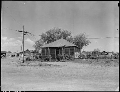 Part of company housing project. National Fuel Company, Monarch Mine, Broomfield, Boulder County, Colorado. - NARA - 540457