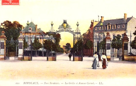 Parc Bordelais - Entrée principale vue de l'intérieur 5b