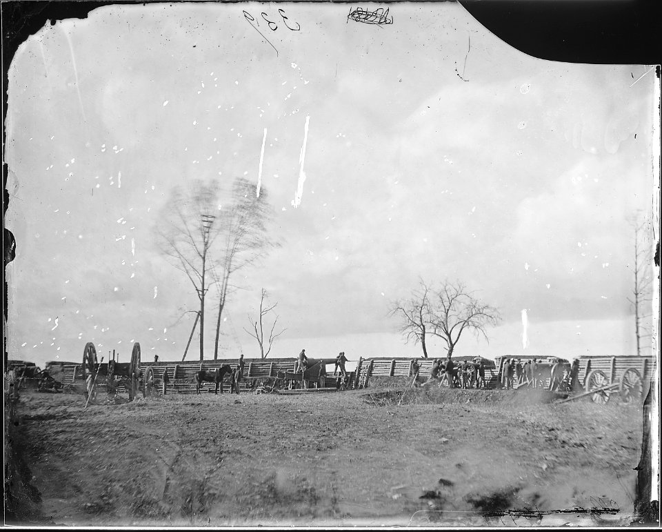 Part of Grant's lines, Petersburg, Va - NARA - 524758