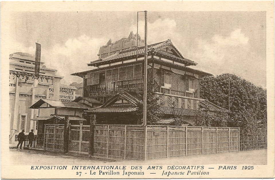 Paris-FR-75-Expo 1925 Arts décoratifs-pavillon du Japon