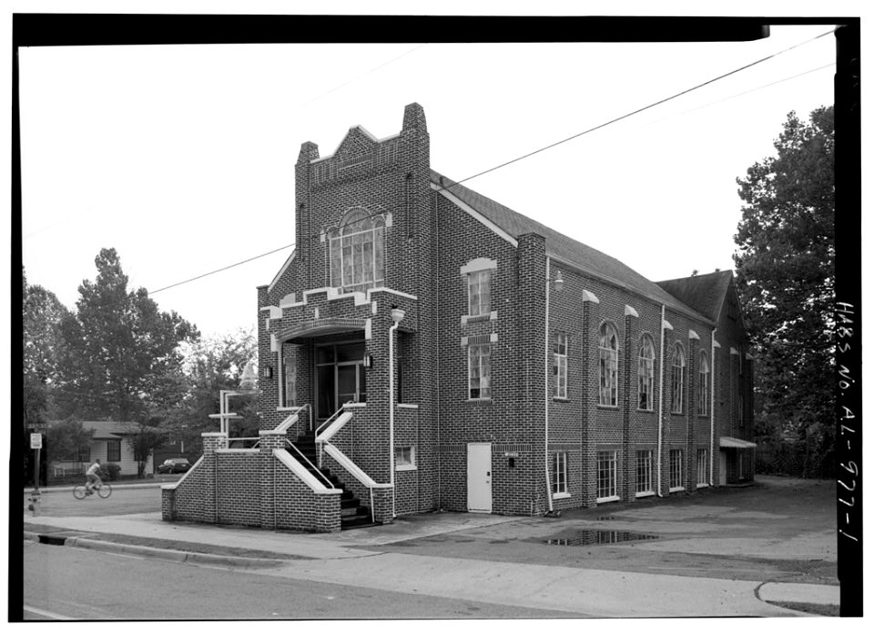 Parsonage Bethel Baptist Church and Guardhouse - EXTERIOR VIEW, FRONT (NORTH) FACADE