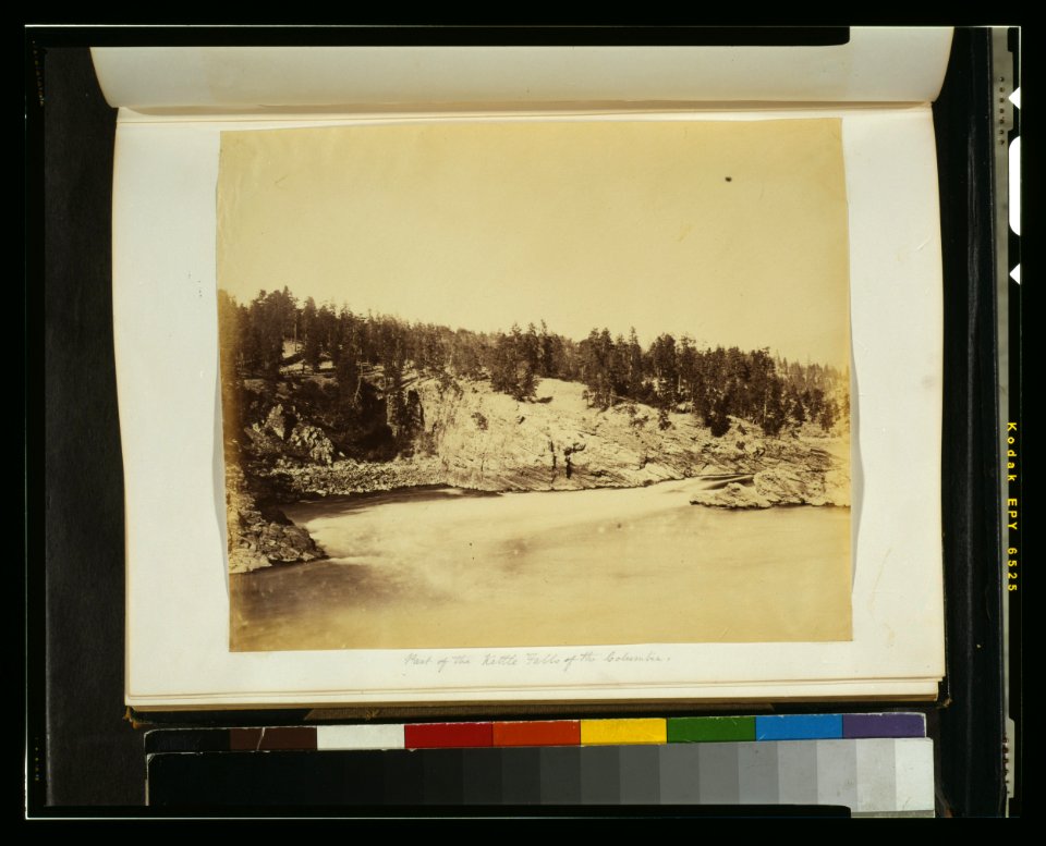 Part of the Kettle Falls of the Columbia LCCN2003663147