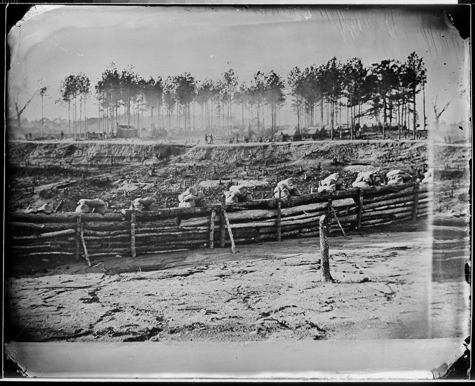 Part of the works of Fort Brady, Petersburg Lines, Va - NARA - 524739