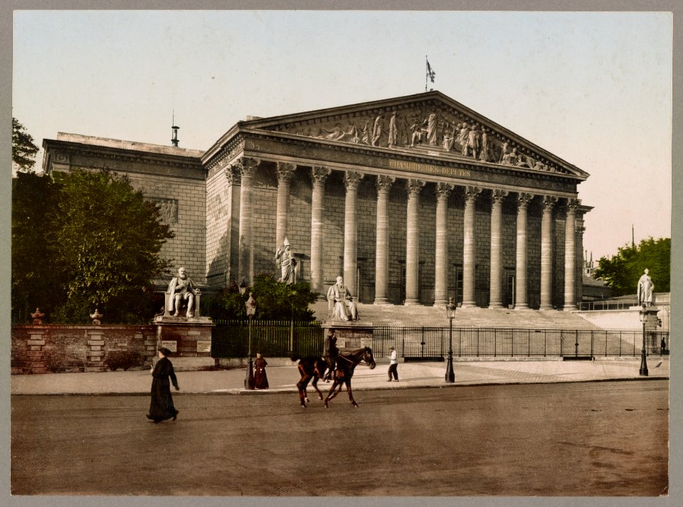 Paris. La Chambre des Deputies LCCN95505640