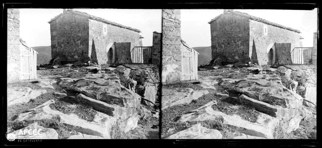 Part posterior del santuari del Miracle de Riner