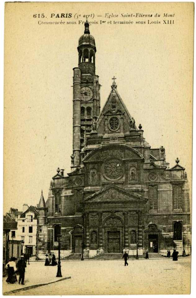 PARIS (5e arrt) - Eglise Saint-Etienne du Mont