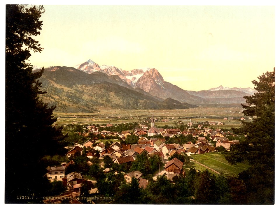 Partenkirchen, general view, Upper Bavaria, Germany-LCCN2002696274