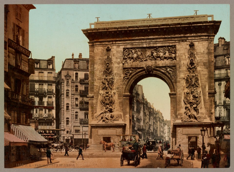 Paris. Porte St. Denis LOC ppmsca.52502