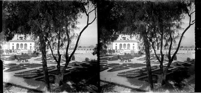 Parterre nou del parc de Montjuïc de Barcelona