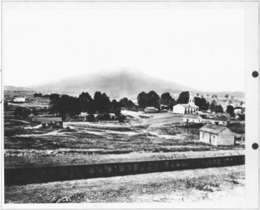 Part of Chattanooga and Lookout Mountain from Ft. Wood. (Collection of Capt. W.C. Margedant. Ch(ief) of Top. Engrs.... - NARA - 530446